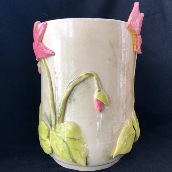 Porcelain flower vase